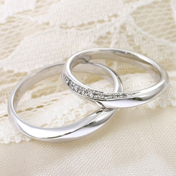 オリジナル結婚指輪ーながれ星